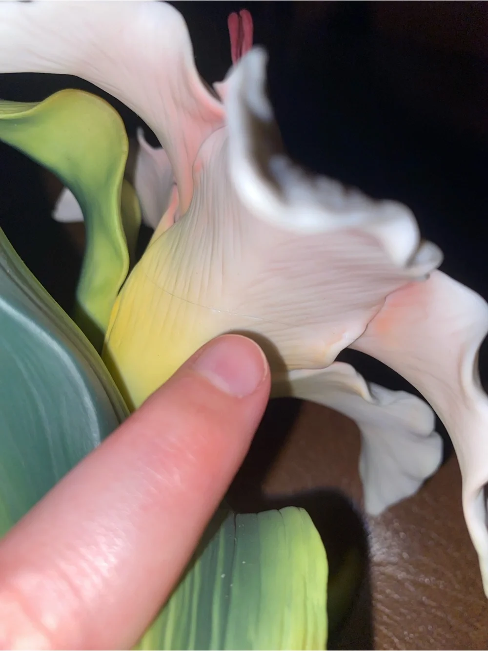 Andrea By Sadek Porcelain Floral Figurine Set of 3